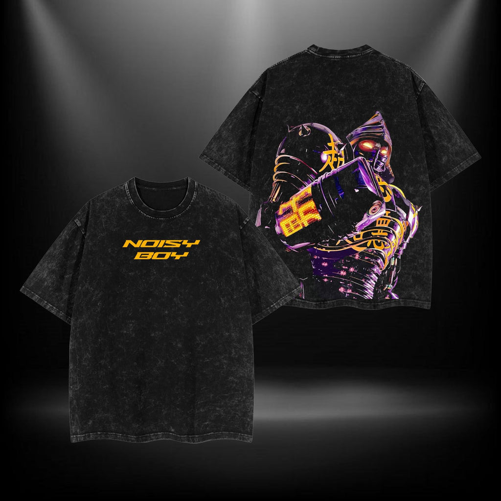 Noisy Boy-Inspired T-Shirt – Sci-Fi Robot Graphic Tee for Movie Fans ...